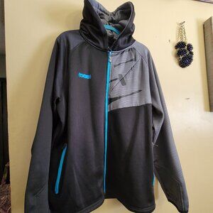 Men’s 509 Blue and Black Tech Full Zip Hoodie Jacket